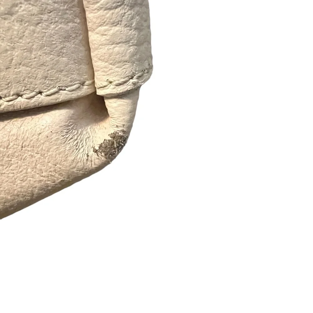 Aleanto Collezioni Genuine pebbled leather‎ Italian hobo Shoulder baTan & Orange